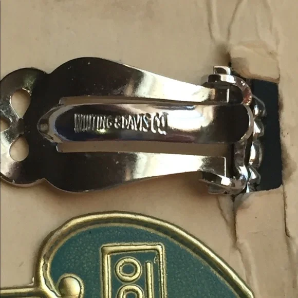 Whitting & Davis Cameo Earrings - Picture 4 of 9